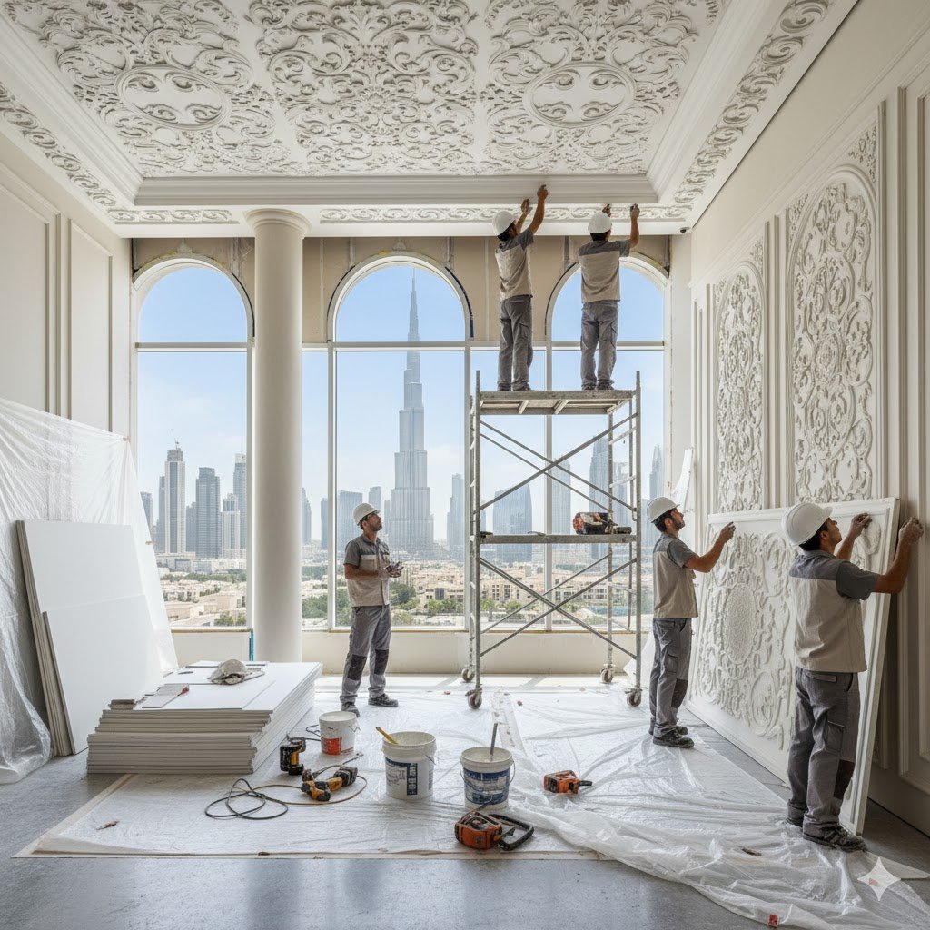 About SAMA SAMNAN – Professional Gypsum Contractor in Dubai